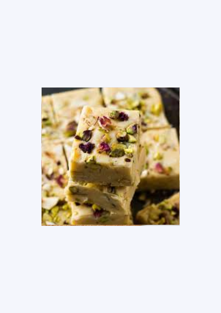 Rose and Pistachio Fudge