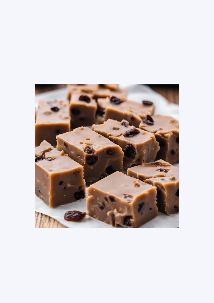 Rum and Raisin Fudge